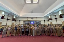 Dukung Penerapan Satu Data Indonesia Provinsi Sulsel, 15 OPD Tandatangani Komitmen Bersama