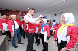 Adnan Purichta Ichsan Lepas Kontingen Sulsel Ikuti Jumbara Nasional di Lampung