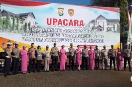 Belasan Orang Personil Ditlantas Polda Sulsel Naik Pangkat