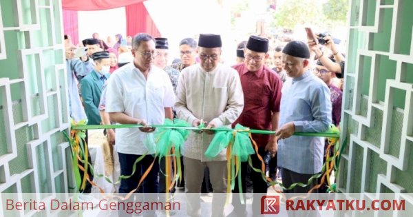 Resmikan Gedung Sekolah Tahfizhul Qur’an Darul Ulum Cendikia, Danny Pomanto: Implementasi Program Jagai Anakta