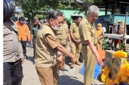 Pemprov Sulsel Pastikan Pemenuhan Bantuan Korban Musibah Angin Kencang di Pinrang