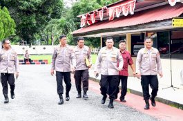 Penelitian Indeks Pembangunan Kesehatan Polri, Tim Puslitbang Polri Datangi Mapolres Wajo