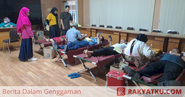 Dinas PMD Sulsel Gelar Donor Darah