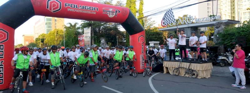 Diikuti 800 Peserta, Claro Fun Bike Sukses Digelar 