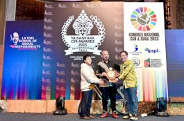 KALLA Raih Predikat Sangat Baik Program CSR Energi Bersih dan Terjangkau NCSRA 2023