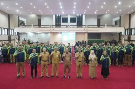 Gubernur Sulsel Lepas 83 Atlet Berlaga di Pornas XVI Korpri 2023