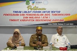 Lintas Sektor di Sidrap Teken Komitmen Bersama Tangani ATM