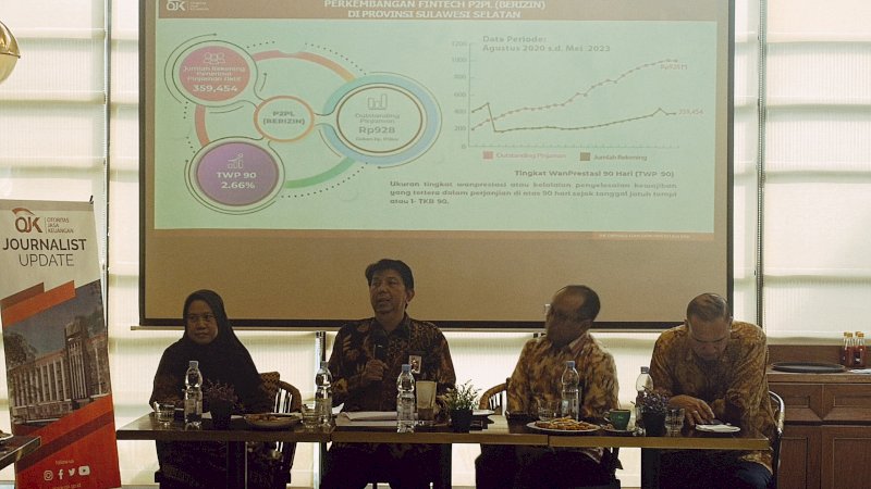 OJK Regional VI Laporkan Kinerja Jasa Keuangan Tumbuh Positif