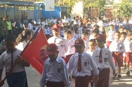 SD Frater Bakti Luhur Gelar Upacara Penyambutan Siswa Baru Tahun Ajaran 2023/2024