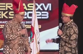 Ditanya Satu Kata Buat Prabowo dan Ganjar, Ini Jawaban Anies saat Hadir di Rakernas APEKSI 2023