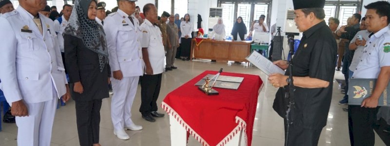 Mutasi 78 PNS, Bupati Sidrap: Bekerja Sebaik-baiknya untuk Kepentingan Masyarakat