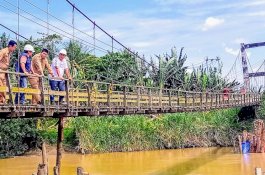 Sempat Tertunda, Pembangunan Jembatan Soreanglopie Belawa Dilanjutkan Tahun Ini