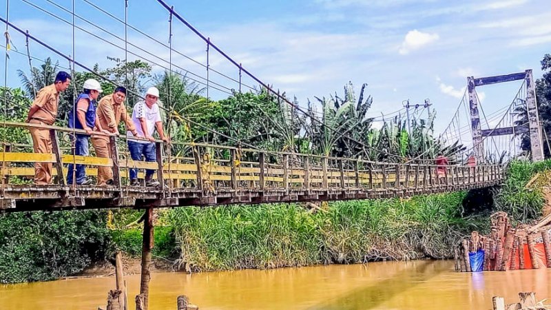 Sempat Tertunda, Pembangunan Jembatan Soreanglopie Belawa Dilanjutkan Tahun Ini 