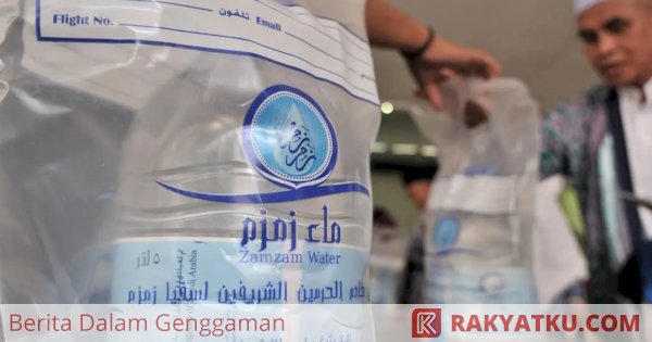 PPIH Arab Saudi Kirim Tambahan 90 Ribu Galon Air Zamzam untuk Jemaah Haji Indonesia