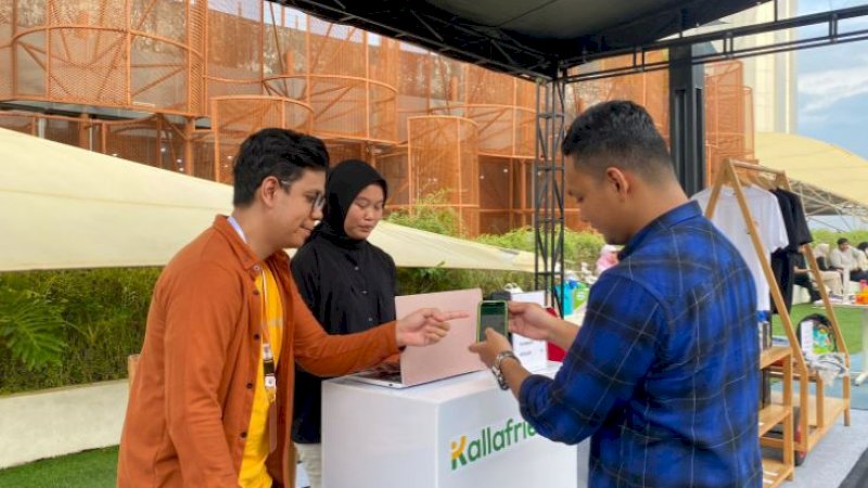 Kallafriends hadir sebagai official apps partner untuk memudahkan transaksi di Cullinary Area pada Pekan Olahraga Nipah di Nipah Park.