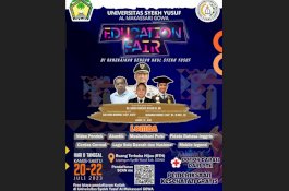 USY Al Makassari Gowa Gelar Education Fair, Sosialisasi Kampus Dirangkaikan Haul Syekh Yusuf