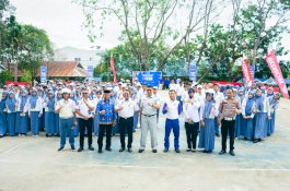 Asmo Sulsel Bekerjasama dengan BPTD Sultra Beri Edukasi Siswa SMA Negeri 4  Aman Berkendara