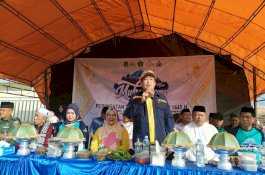 Bupati Sidrap Hadiri Peringatan Tahun Baru 1445 Hijriah di Dua Pitue