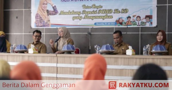 Bunda PAUD di Luwu Utara Komitmen Ciptakan Lingkungan Sekolah yang Menyenangkan