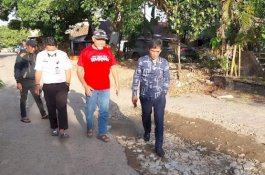 Hamzah Hamid Berkunjung ke Kelurahan Tello Baru, Masih Ada Jalan Tak Memiliki Got