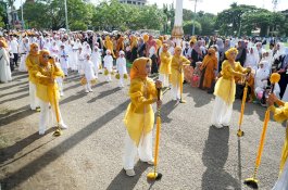 20 Ribu Peserta Antusias Ikuti Pawai Hijratul Rasul di Parepare