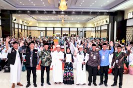 393 Orang Jamaha Haji Kloter 21 Kembali dengan Selamat dan Utuh, Bupati Wajo Apresiasi PPIH Embarkasi Makassar