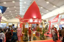 Gowa Hadirkan Miniatur Patonro di Apkasi Otonomi Expo 2023