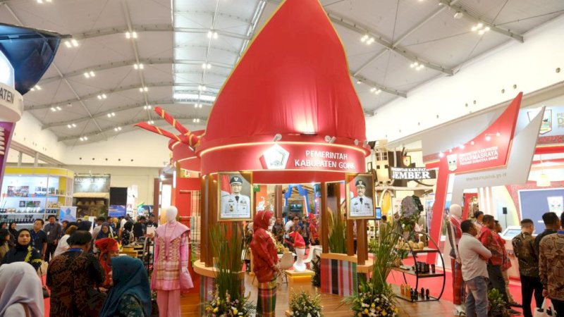 Gowa Hadirkan Miniatur Patonro di Apkasi Otonomi Expo 2023
