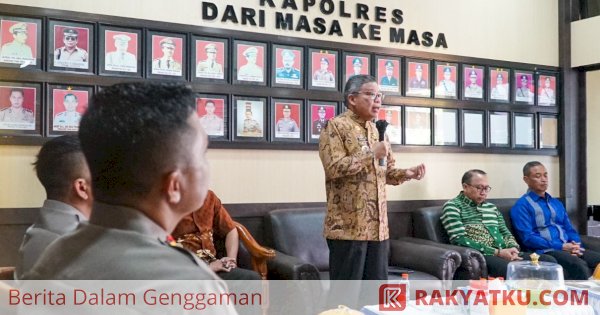 AKBP Andiko Wicaksono Pindah Tugas, Taufan Pawe Sambut Kapolres Parepare Baru