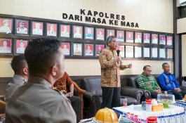 AKBP Andiko Wicaksono Pindah Tugas, Taufan Pawe Sambut Kapolres Parepare Baru