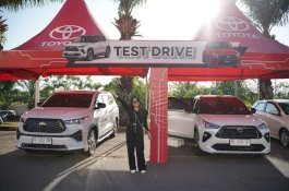 Menangkan Grand Prize Sepeda Listrik dengan Test Drive Diacara Public Display Toyota Kalla di TSM