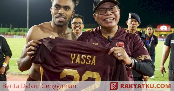 Beri Jersey ke Taufan Pawe, Yakob Sayuri: Terima Kasih atas Dedikasi Untuk PSM