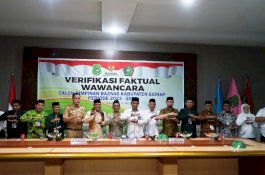 Baznas Pusat Lakukan Verifikasi Faktual kepada 8 Calon Pimpinan Baznas Sidrap