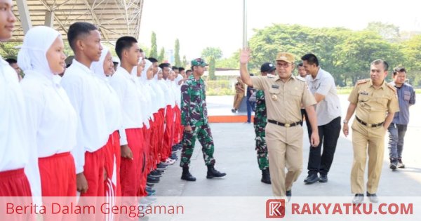 Danny Pomanto Cek Latihan Paskibraka Makassar: Kalian Orang Pilihan!