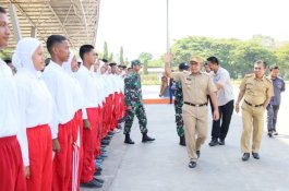 Danny Pomanto Cek Latihan Paskibraka Makassar: Kalian Orang Pilihan!