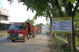 Anggaran Disiapkan Rp14,88 Miliar, Jalan Ruas Batas Soppeng-Pangkajene Mulai Dikerjakan