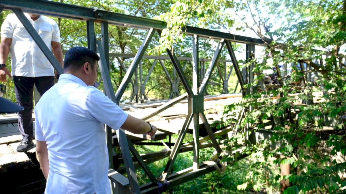 Jembatan Jenelata Gowa Mulai Direnovasi Tahun Depan