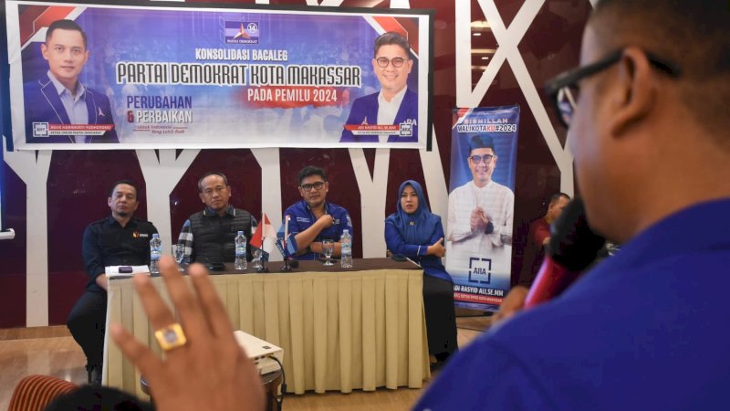 Demokrat Makassar Konsolidasi Bacaleg 2024