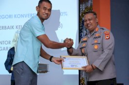 KPPN Apresiasi Polres Barru Miliki Kinerja Anggaran Terbaik Semester I