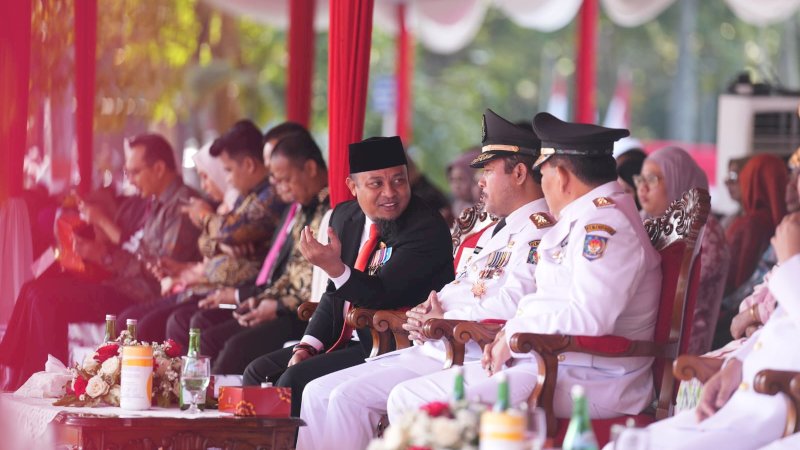 Gubernur Sulsel Hadiri Pelantikan Pamong Praja Muda Lulusan IPDN Angkatan XXX