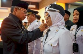 Taufan Pawe Lantik Puluhan Pejabat Eselon III dan IV