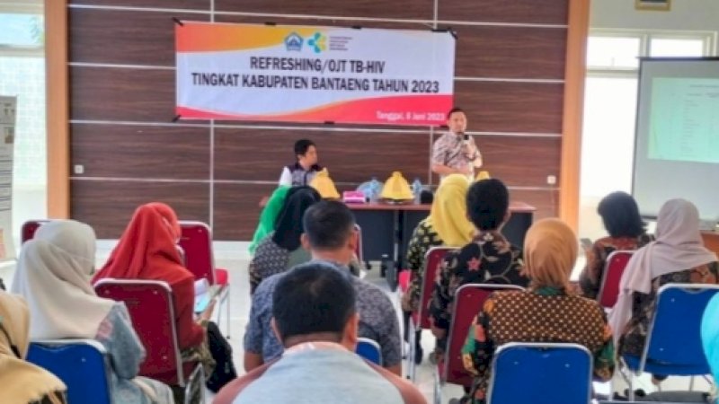 Cegah dan Kendalikan TB-HIV, Dinkes Bantaeng Gelar On The Job