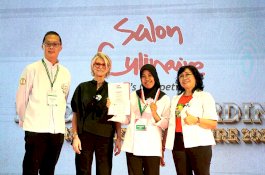 Selamat, Mahasiswa Poltekpar Berhasil Raih 2 Medali Perunggu di Ajang Kompetisi Chef di Jakarta