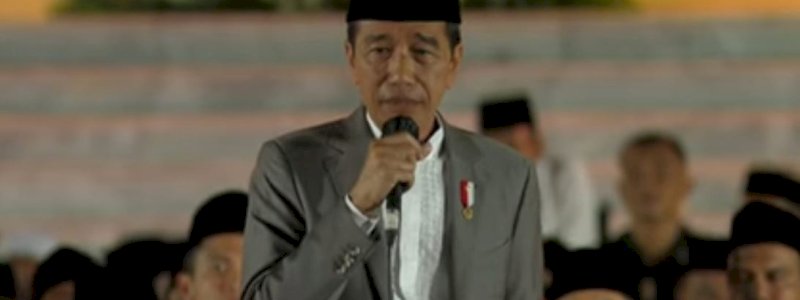 Zikir dan Doa Kebangsaan, Presiden Jokowi Ajak Rawat Kerukunan Bangsa