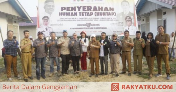 Pemkab Luwu Utara Tuntas Serahkan 965 Unit Huntap ke Penyintas Banjir Bandang