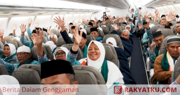 188 Ribu Lebih Jemaah Haji Telah Tiba di Tanah Air