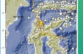 Gempa Magnitudo 5,3 Guncang Palu, Sulawesi Tengah