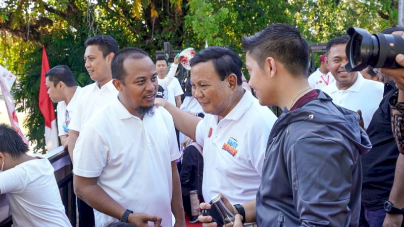 Pujian Menhan Prabowo Terhadap  Andi Sudirman: Saya Ingin Belajar dari Gubernur Sulsel 