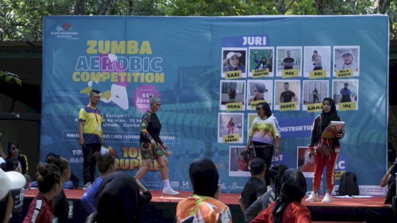 Bugis Waterpark Adventure Kembali Gelar Kompetisi Zumba. Kali ini Diikuti 2.500 Orang