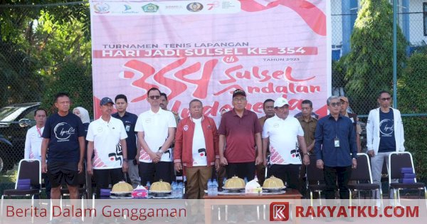 Gubernur Sulsel Harap Peserta Turnamen Tenis Lapangan Jaga Sportifitas